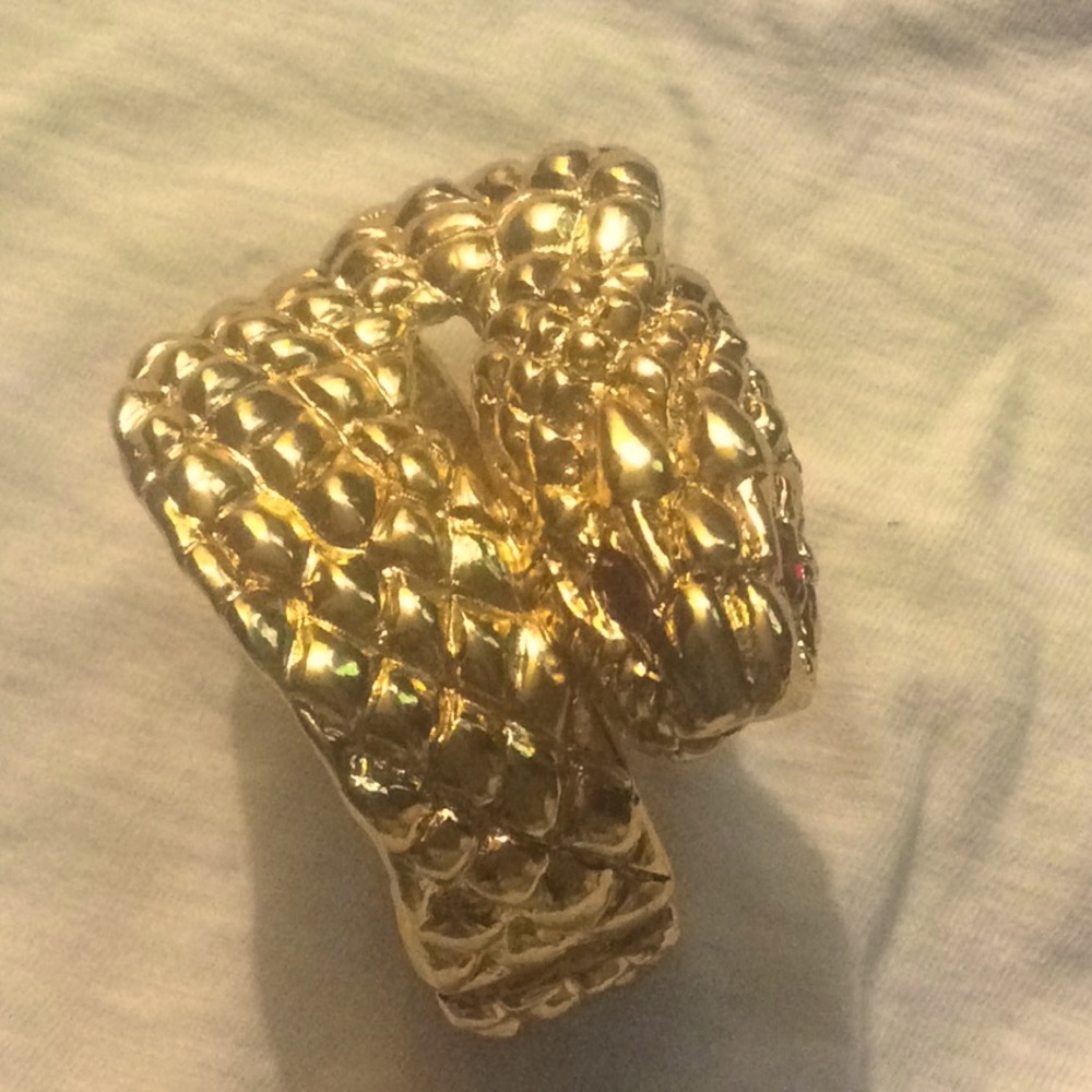 Kenneth jay lane snake cuff bracelet